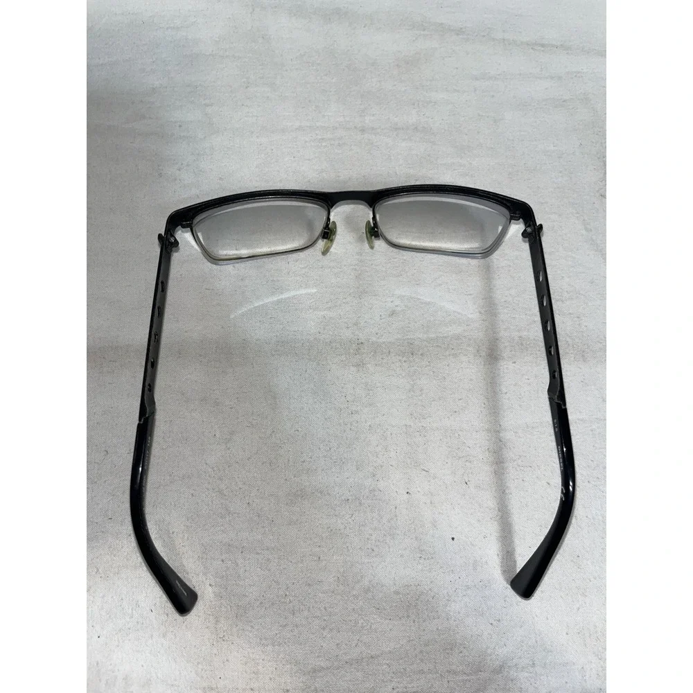 Diesel Eyeglasses DL Col. 005 Gray&Black Browline Metal Frame 53[]17 145